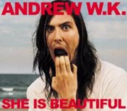 Andrew W.K. She Is Beautiful CD single (CD5 / 5") European AWKC5SH208708