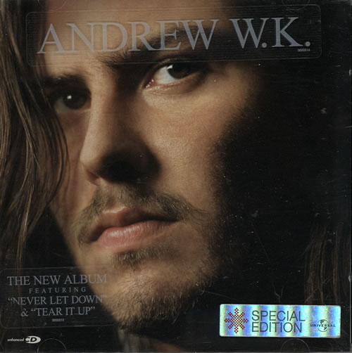 Andrew W.K. The Wolf CD album (CDLP) UK AWKCDTH255672