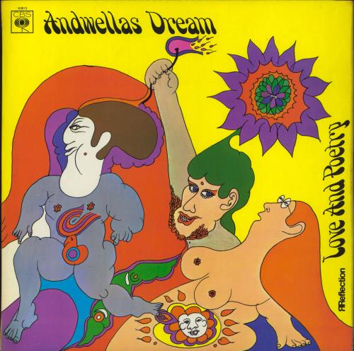 Andwella's Dream Love And Poetry vinyl LP album (LP record) UK AEWLPLO384963