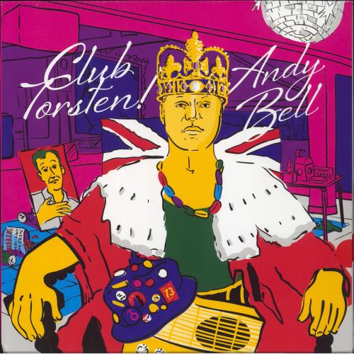 Andy Bell (80s) Club Torsten! - Pink Vinyl vinyl LP album (LP record) UK ADLLPCL823732