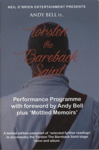 Andy Bell (80s) Torsten The Bareback Saint - Edinburgh Fringe Pack CD album (CDLP) UK ADLCDTO620688