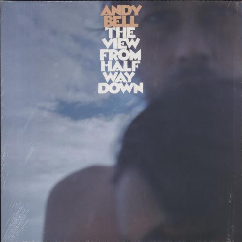 Andy Bell (90s) The View From Half Way Down - Blue Vinyl vinyl LP album (LP record) UK FZNLPTH836182
