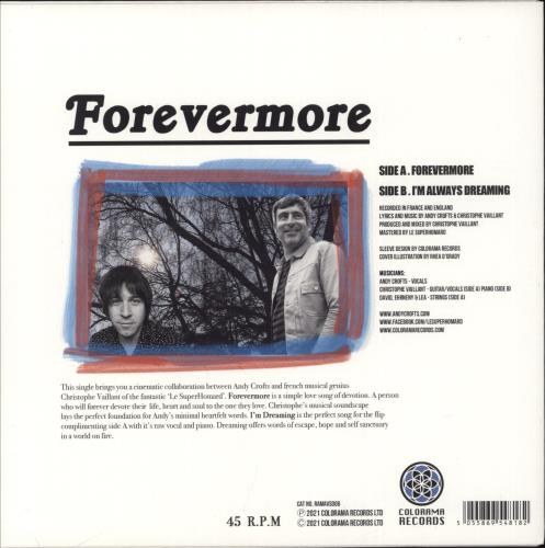 Andy Crofts Forevermore - Black/White Vinyl 7" vinyl single (7 inch record / 45) UK 9NG07FO879417