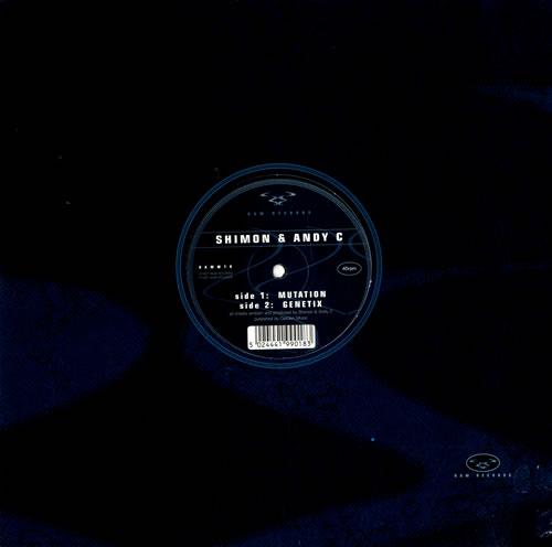 Andy C Mutation/Genetix 12" vinyl single (12 inch record / Maxi-single) UK A6D12MU562410