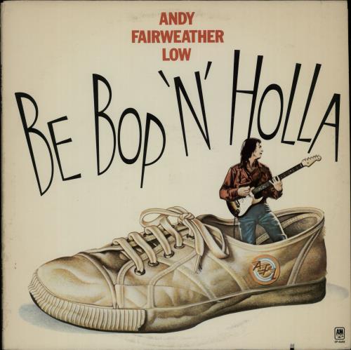 Andy Fairweather-Low Be Bop 'N' Holla vinyl LP album (LP record) US AFLLPBE654978