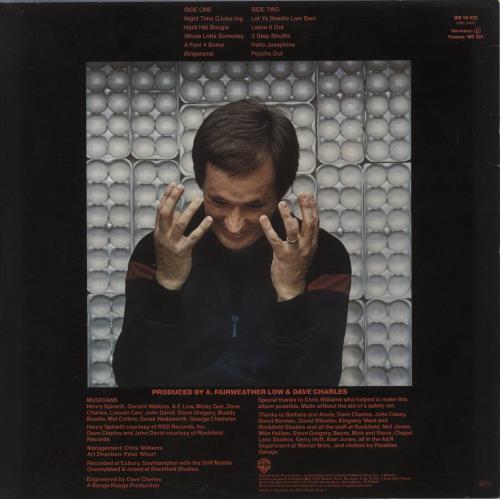 Andy Fairweather-Low Mega-Shebang vinyl LP album (LP record) German AFLLPME847310