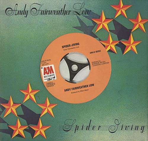 Andy Fairweather-Low Spider Jiving vinyl LP album (LP record) UK AFLLPSP401194