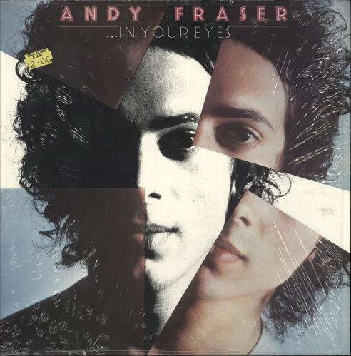 Andy Fraser In Your Eyes - shrink vinyl LP album (LP record) UK YFRLPIN725628