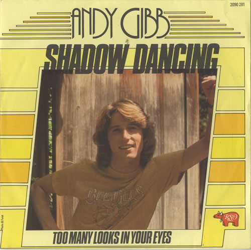 Andy Gibb Shadow Dancing 7" vinyl single (7 inch record / 45) French AGI07SH567278