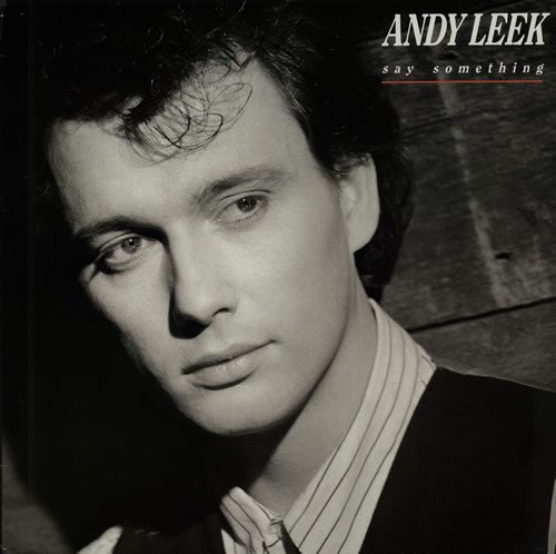 Andy Leek Say Something vinyl LP album (LP record) German A7VLPSA576407