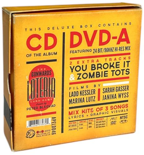 Andy Partridge Gonwards CD Album Box Set UK XTADXGO882734
