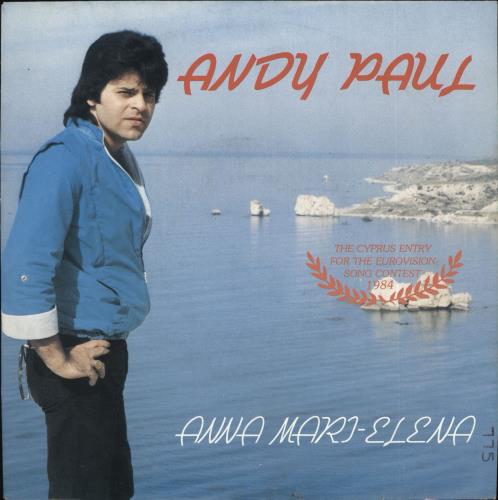 Andy Paul Anna Mari-Elana 7" vinyl single (7 inch record / 45) UK A9E07AN707807