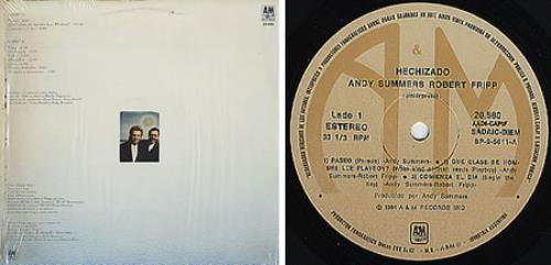 Andy Summers & Robert Fripp Hechizado vinyl LP album (LP record) Argentinean A1ELPHE235640