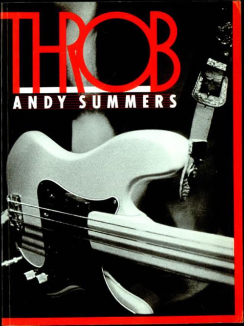 Andy Summers Throb book US ADSBKTH256501