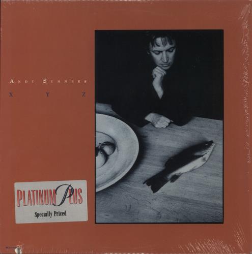 Andy Summers XYZ vinyl LP album (LP record) US ADSLPXY521472