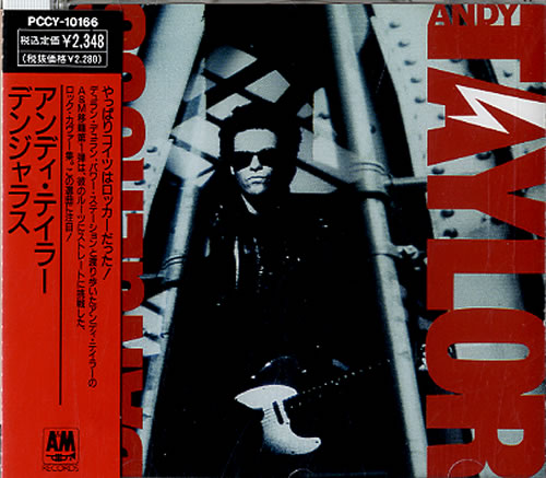 Andy Taylor Dangerous CD album (CDLP) Japanese DDACDDA71367