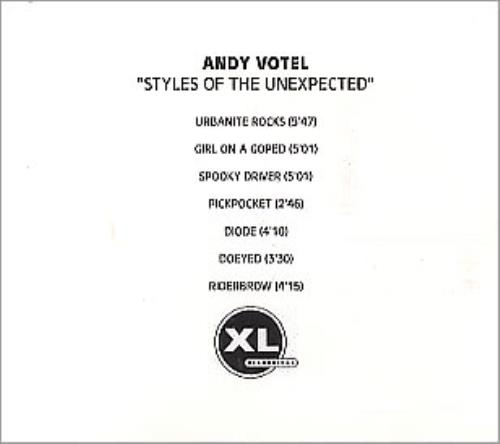 Andy Votel Styles Of The Unexpected CD-R acetate UK VTLCRST292161