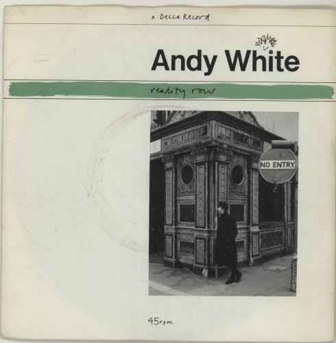 Andy White Reality Row 7" vinyl single (7 inch record / 45) UK AFK07RE688224