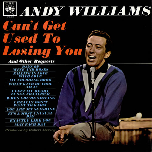 Andy Williams Can't Get Used To Losing You vinyl LP album (LP record) UK AWILPCA475885