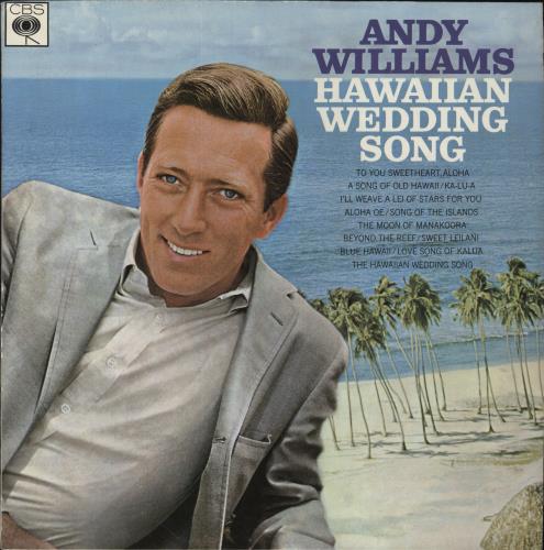 Andy Williams Hawaiian Wedding Song vinyl LP album (LP record) UK AWILPHA849108