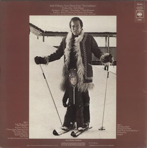 Andy Williams Love Theme From 'The Godfather' vinyl LP album (LP record) UK AWILPLO473836