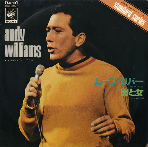 Andy Williams Moon River 7" vinyl single (7 inch record / 45) Japanese AWI07MO479624