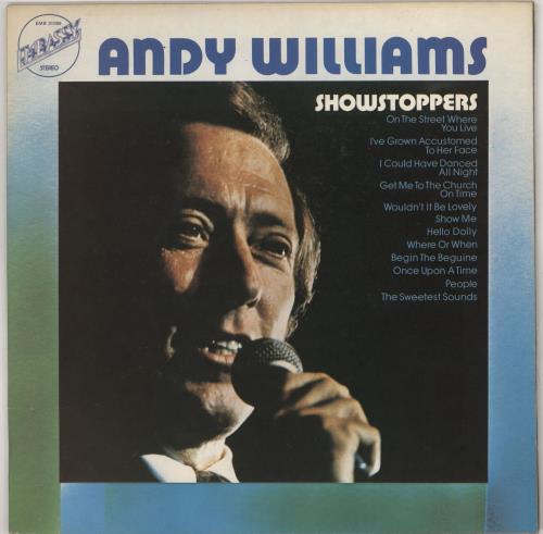 Andy Williams Showstoppers vinyl LP album (LP record) UK AWILPSH766437
