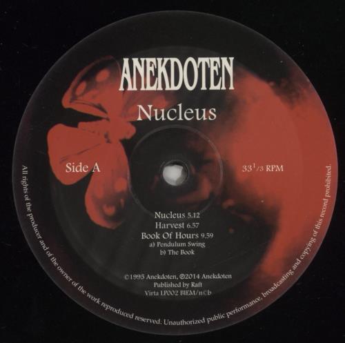 Anekdoten Nucleus vinyl LP album (LP record) Swedish QNLLPNU890383