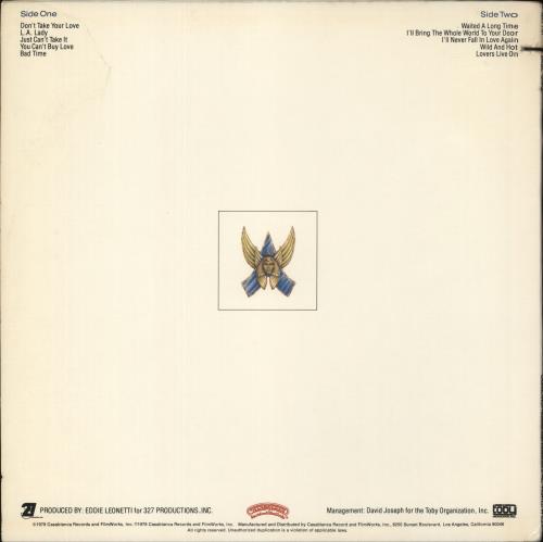 Angel (Kiss) Sinful vinyl LP album (LP record) US AGLLPSI606509