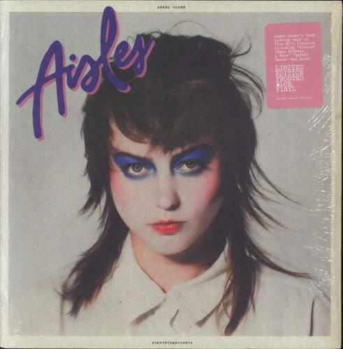 Angel Olsen Aisles - Frosted Blue Vinyl 12" vinyl single (12 inch record / Maxi-single) US O4L12AI832574