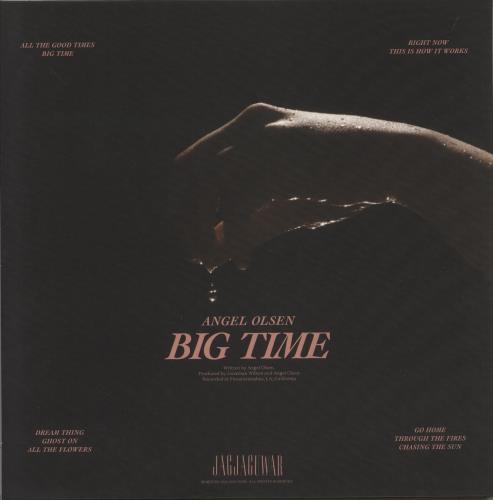 Angel Olsen Big Time - Pink Vinyl - Autographed Print 2-LP vinyl record set (Double LP Album) UK O4L2LBI873856