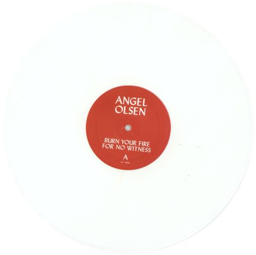 Angel Olsen Burn Your Fire For No Witness - White Vinyl + 7" vinyl LP album (LP record) US O4LLPBU865053