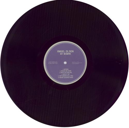 Angel Olsen My Woman - Purple Vinyl + Bonus CD - Hypesticker vinyl LP album (LP record) UK O4LLPMY834233