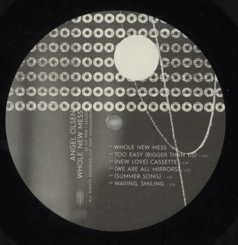 Angel Olsen Whole New Mess vinyl LP album (LP record) UK O4LLPWH869019