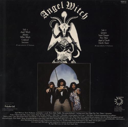 Angel Witch Angel Witch - VG vinyl LP album (LP record) UK AGWLPAN813287