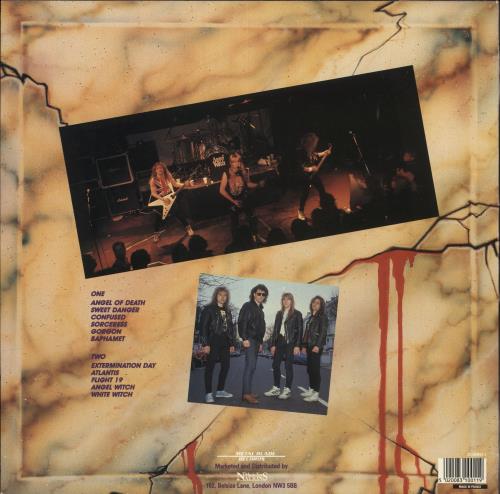 Angel Witch Angel Witch Live vinyl LP album (LP record) UK AGWLPAN718090