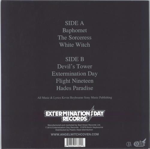 Angel Witch Seventies Tapes - Black Vinyl vinyl LP album (LP record) UK AGWLPSE816690