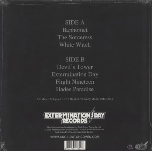 Angel Witch Seventies Tapes - Black Vinyl vinyl LP album (LP record) UK AGWLPSE872010