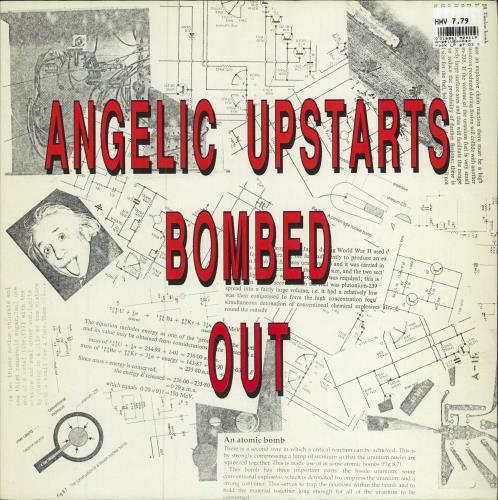 Angelic Upstarts Bombed Out vinyl LP album (LP record) Dutch AUPLPBO783033