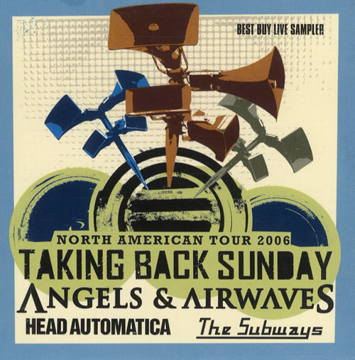 Angels & Airwaves Best Buy Live Sampler US Promo CD single (CD5 / 5