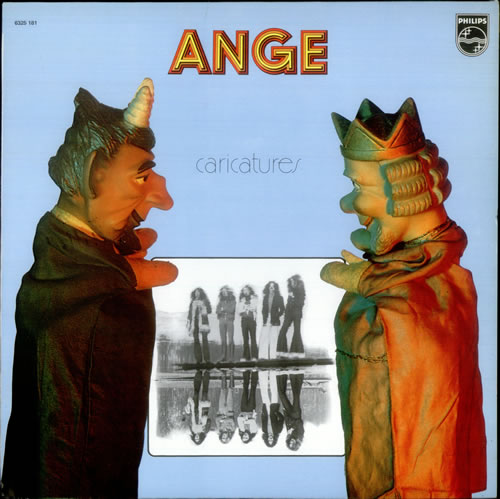Ange Caricatures vinyl LP album (LP record) French AZ-LPCA539474