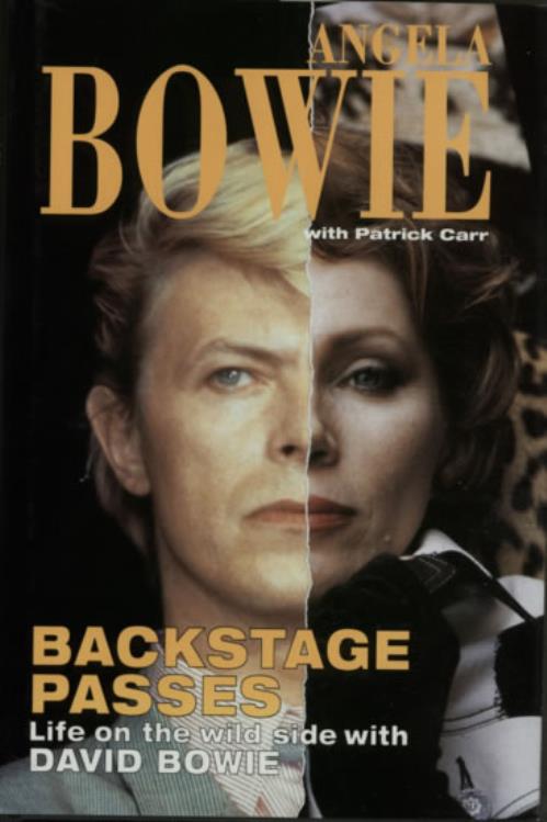 Angie Bowie Backstage Passes book UK AOWBKBA244428