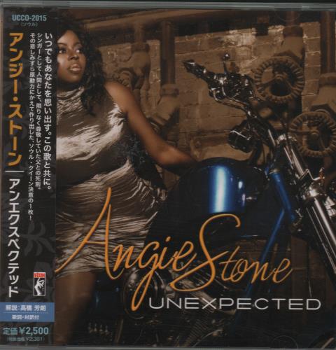 Angie Stone Unexpected CD album (CDLP) Japanese GIECDUN662048