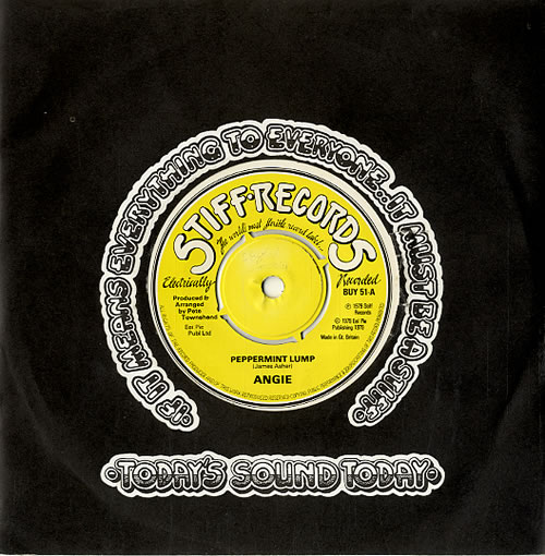 Angie Peppermint Lump 7" vinyl single (7 inch record / 45) UK A-G07PE129965