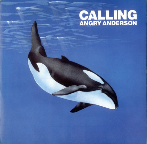 Angry Anderson Calling 7" vinyl single (7 inch record / 45) UK AAN07CA512486