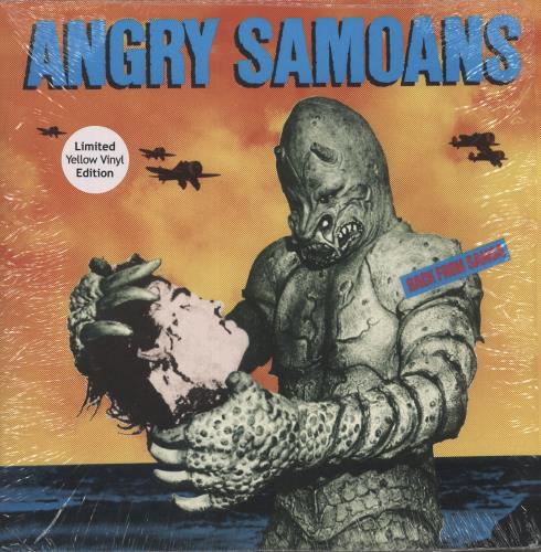 Angry Samoans Back From Samoa - Yellow Vinyl vinyl LP album (LP record) US A09LPBA879218