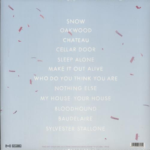 Angus & Julia Stone Snow - Blue Vinyl 2-LP vinyl record set (Double LP Album) French AJT2LSN871124