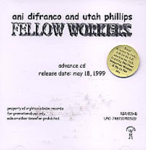Ani Difranco Fellow Workers CD album (CDLP) US IFRCDFE185614