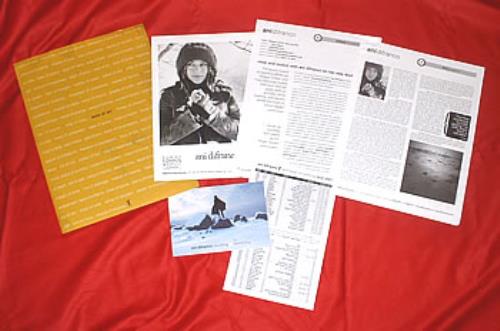 Ani Difranco Revelling / Reckoning media press pack US IFRPPRE183648