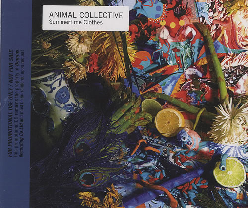 Animal Collective Summertime Clothes CD single (CD5 / 5") UK AN6C5SU493311